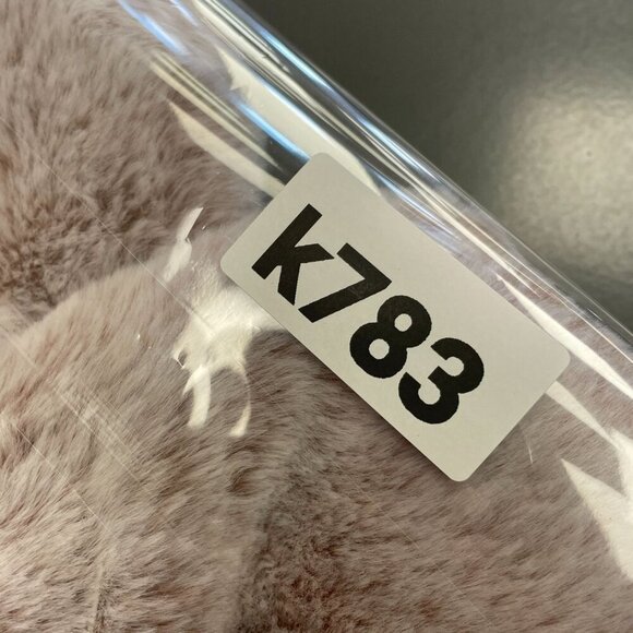 NWOT Lemon Women's S/M Faux Fur Slippers Pink Soft Plush Lining - Picture 8 of 8